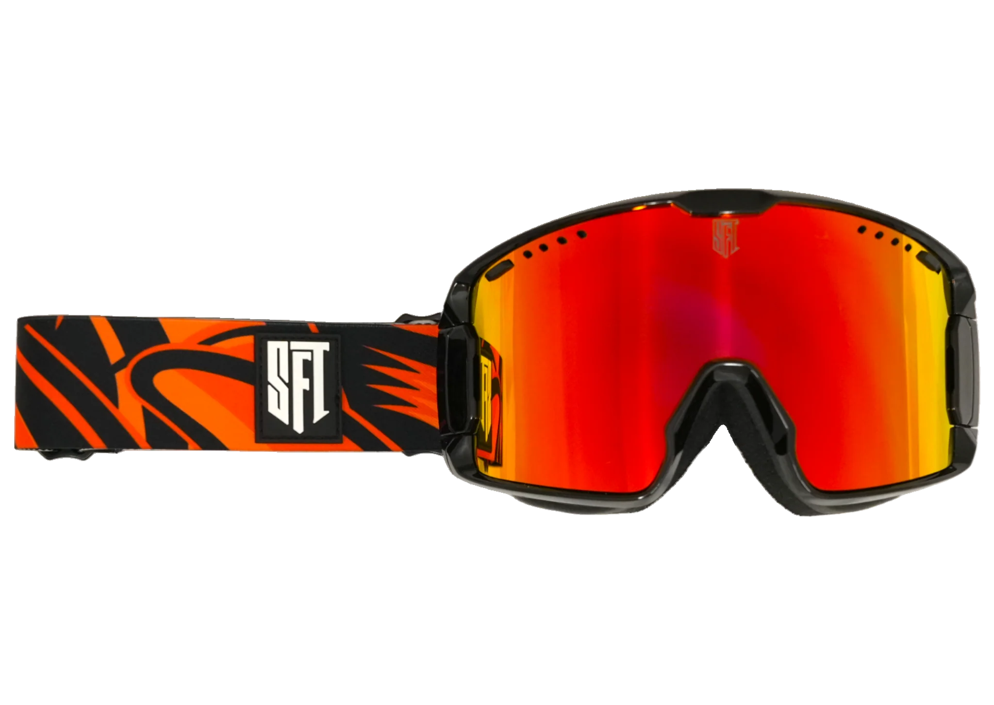 Clip Flare Orange Goggles