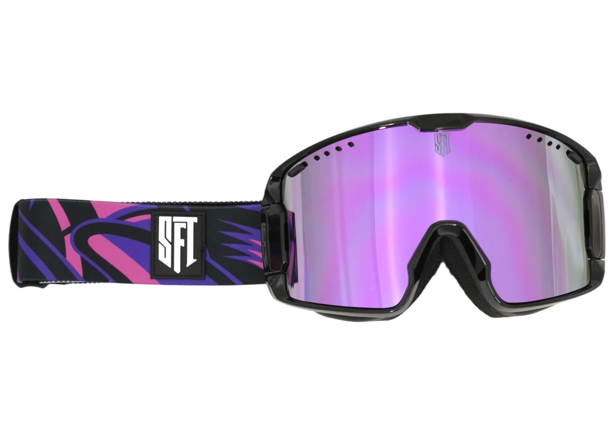 Clip Flare Purple Goggles