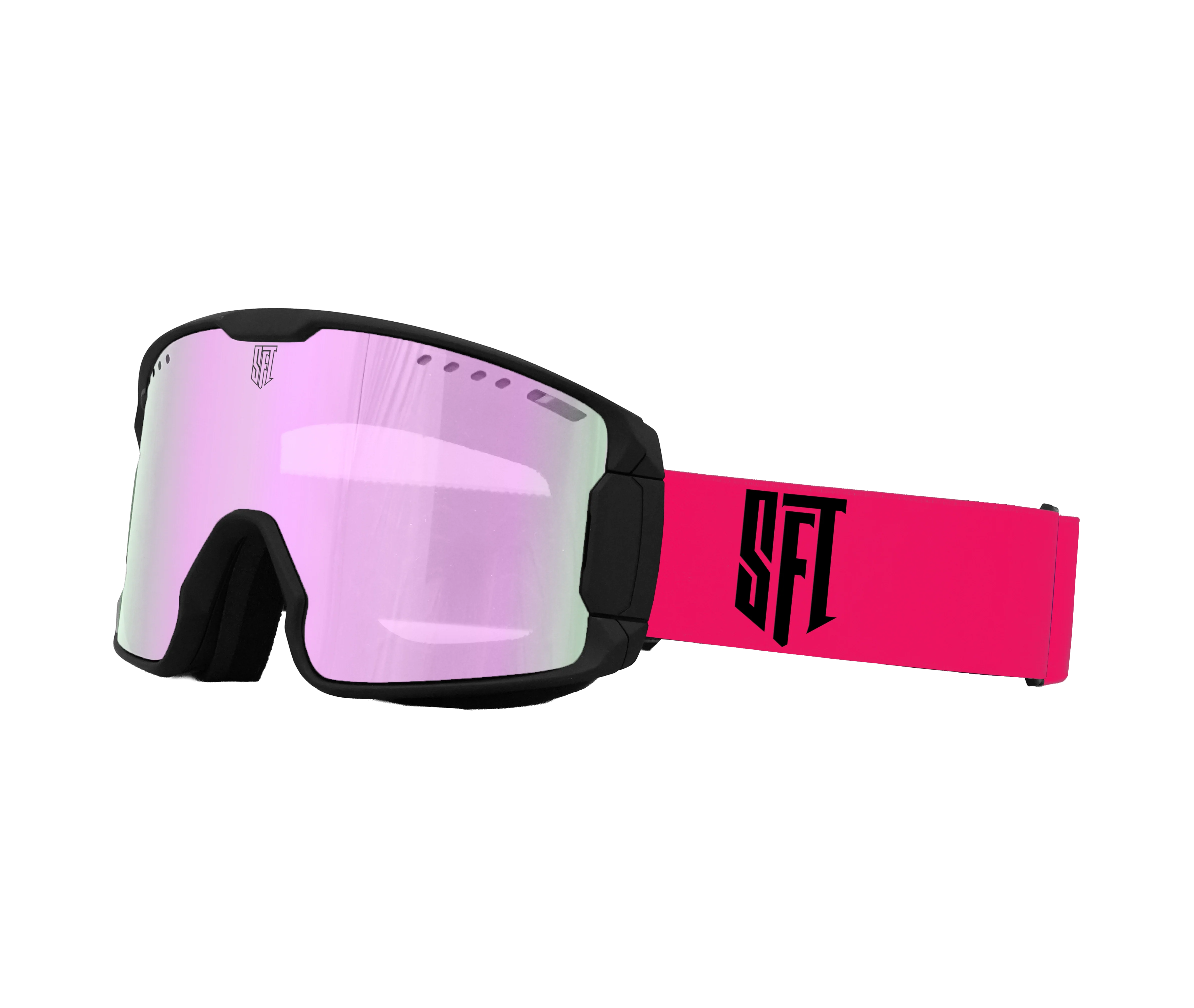 Clip Pink Goggles
