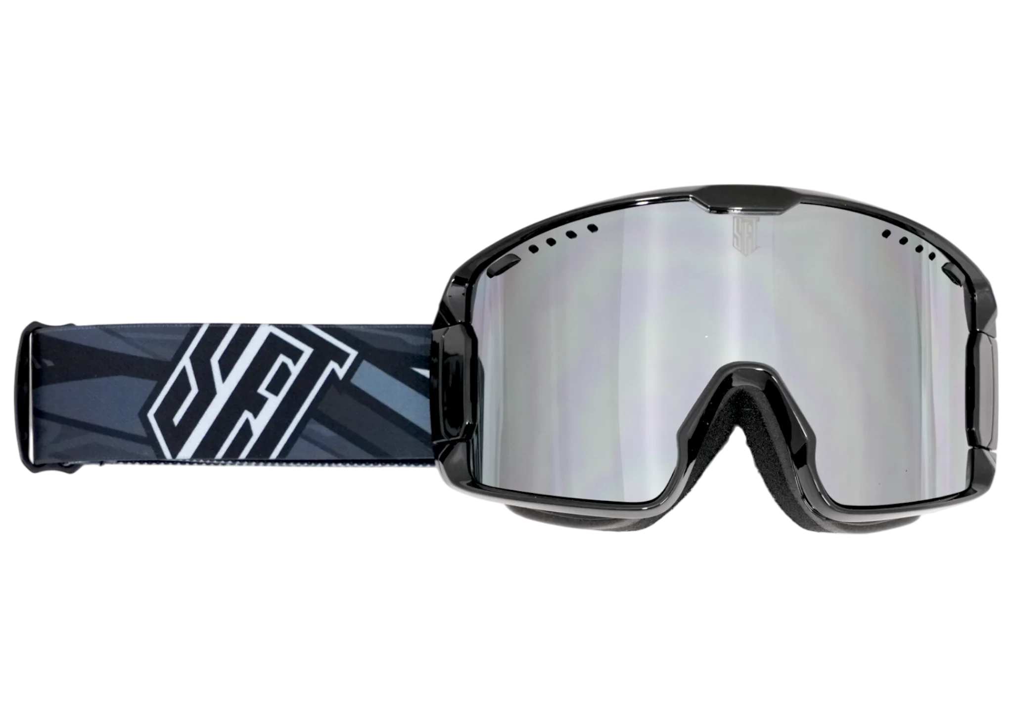 Clip Rave White Goggles
