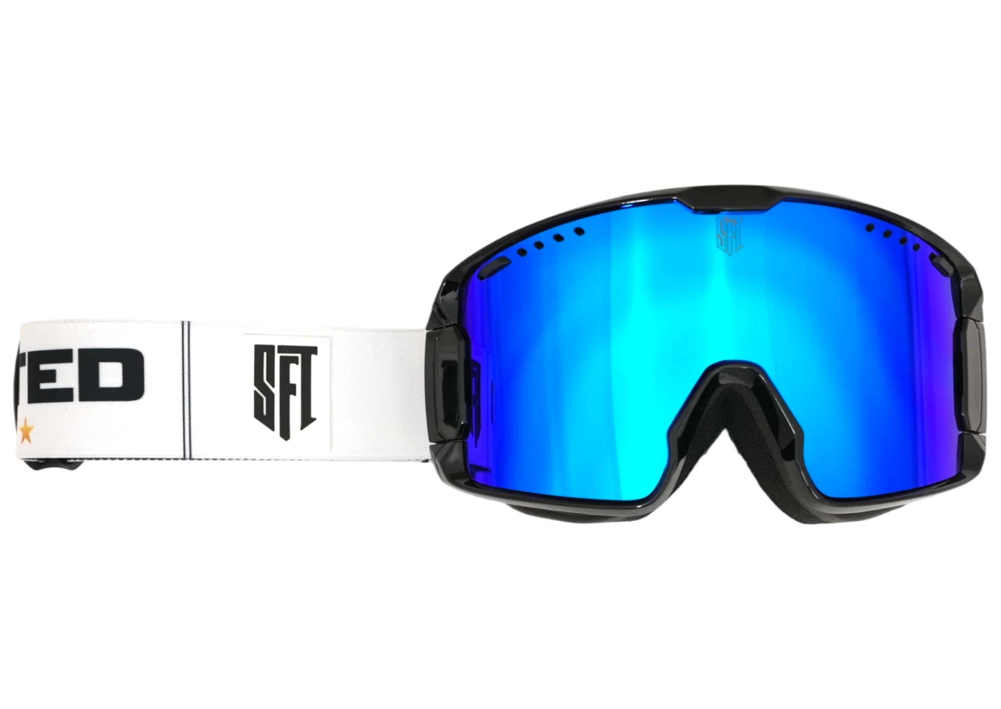 Clip Wanted White Goggles