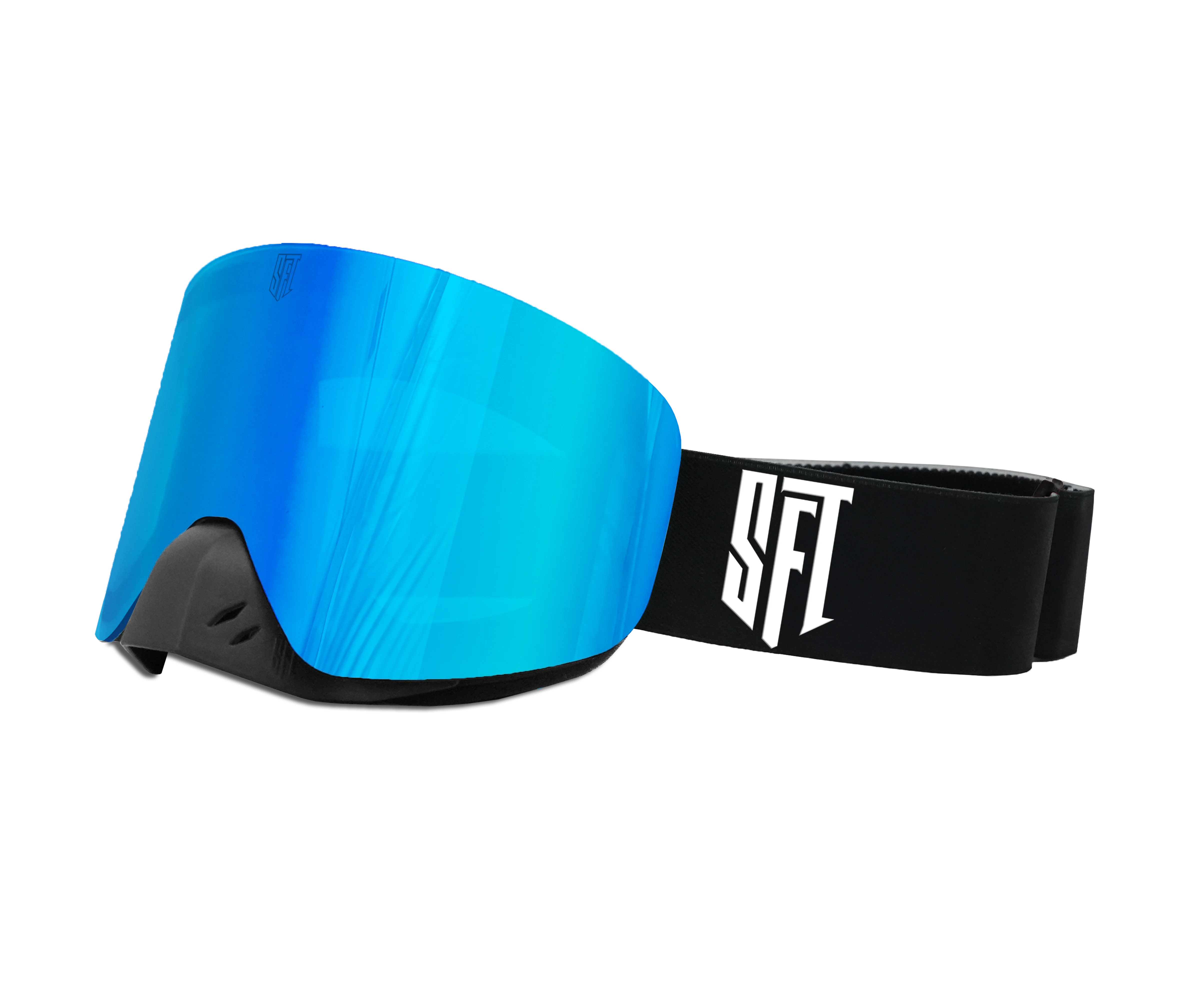 Fast Black White SFT Magnetic Goggles