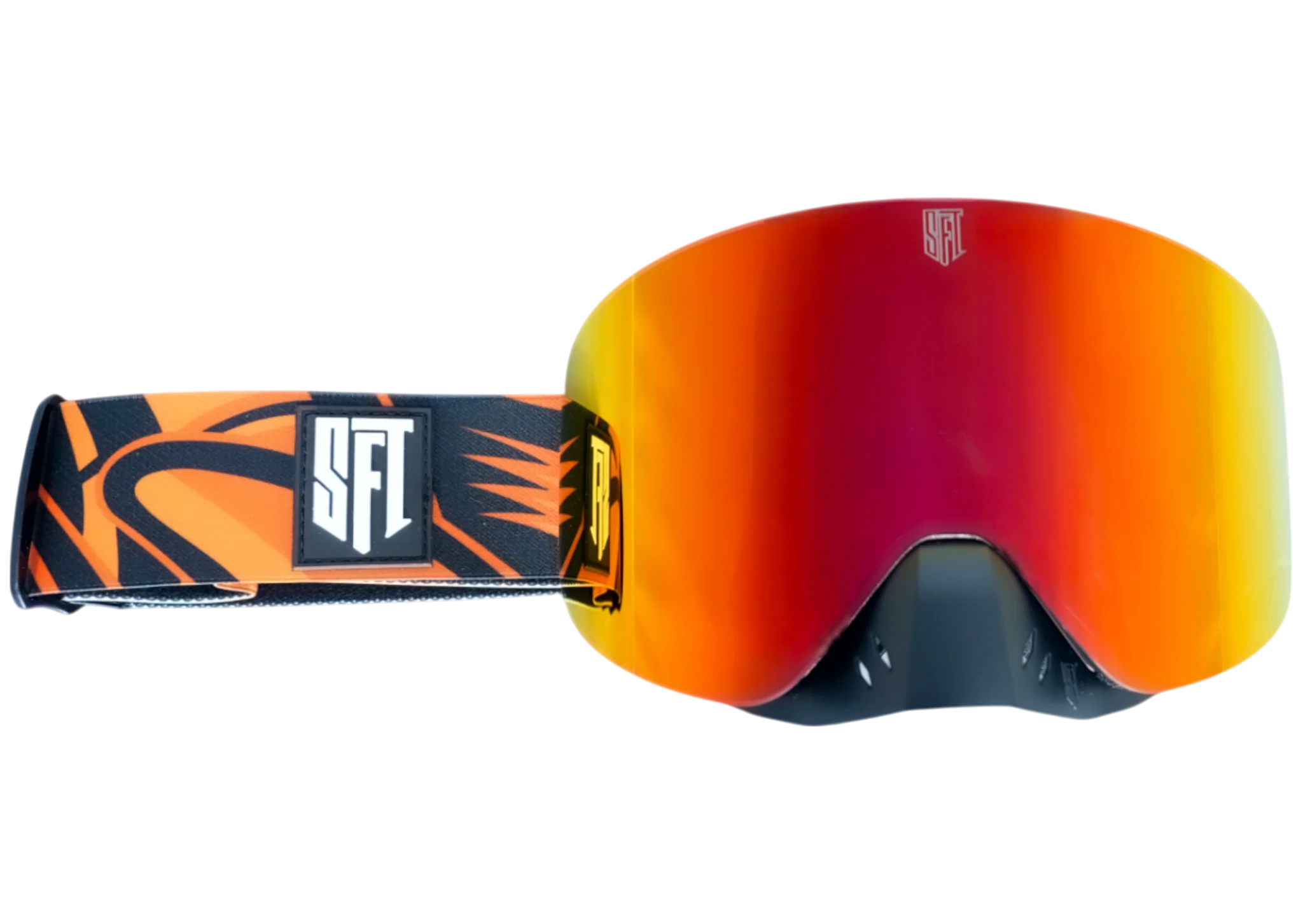 Fast Flare Orange Magnetic Goggles