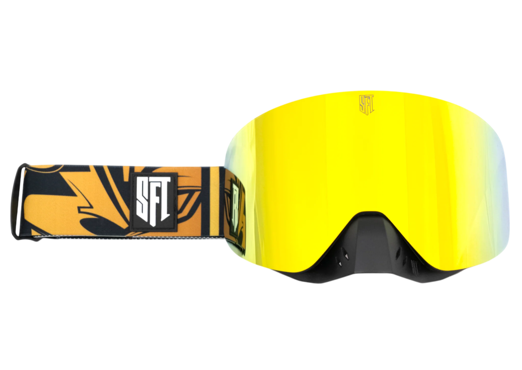 Fast Graffit Gold Magnetic Goggles