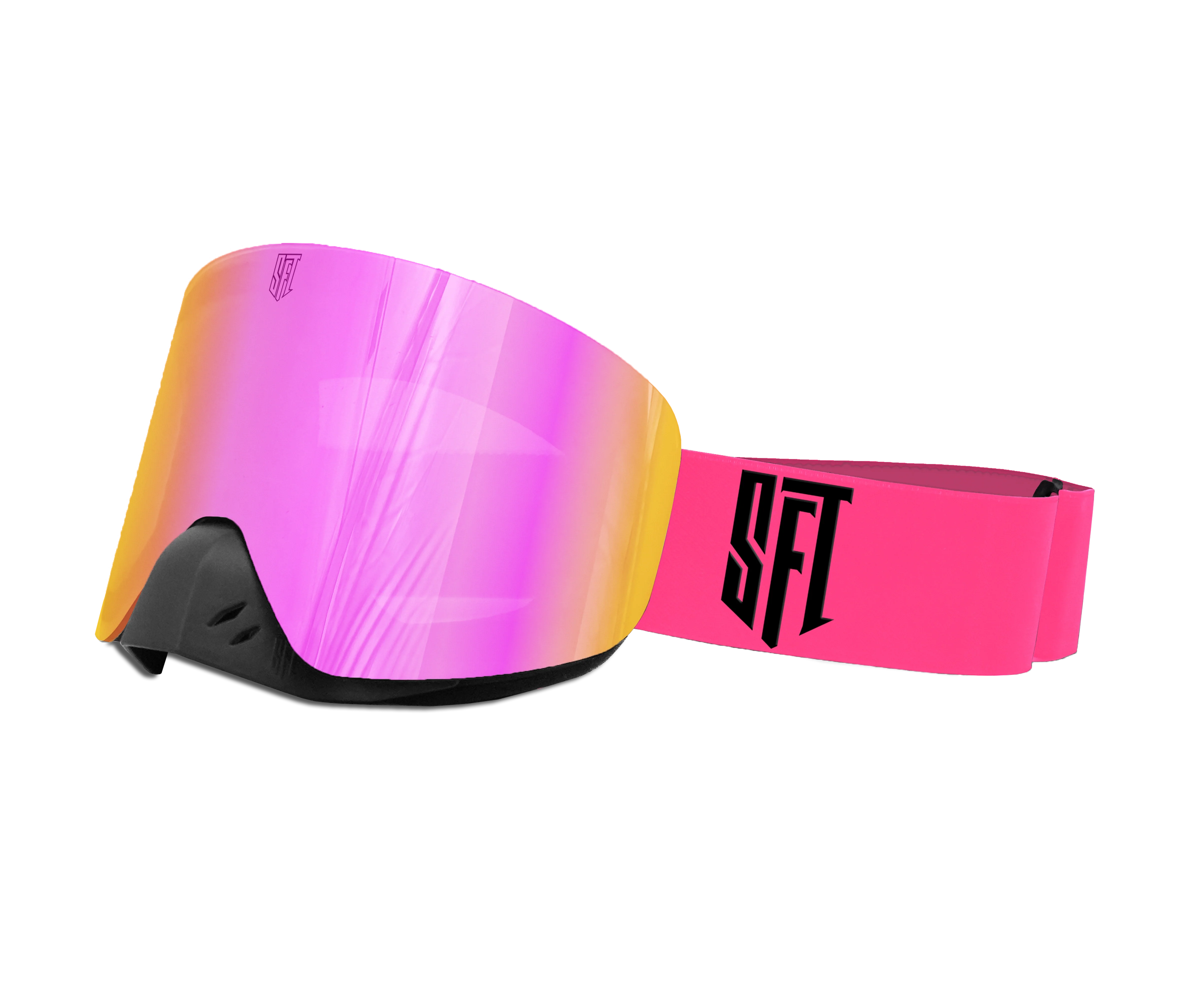 Fast Pink Magnetic Goggles