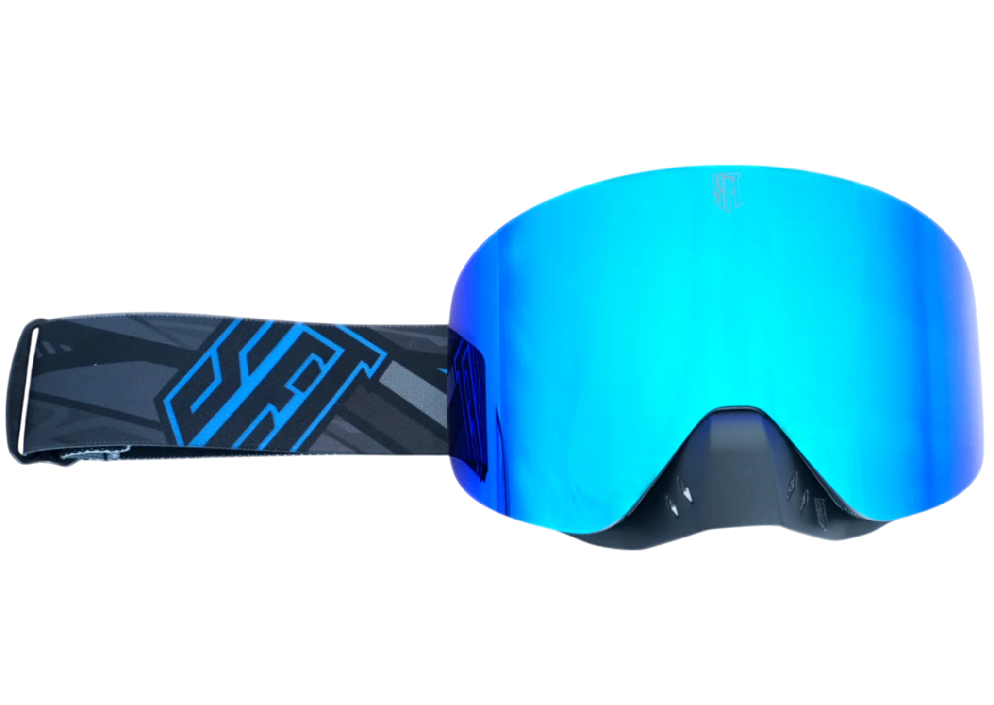 Fast Rave Blue Magnetic Goggles
