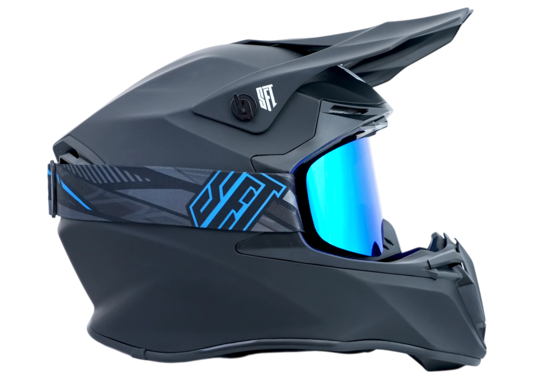 Fast Rave Blue Magnetic Goggles - Image 2