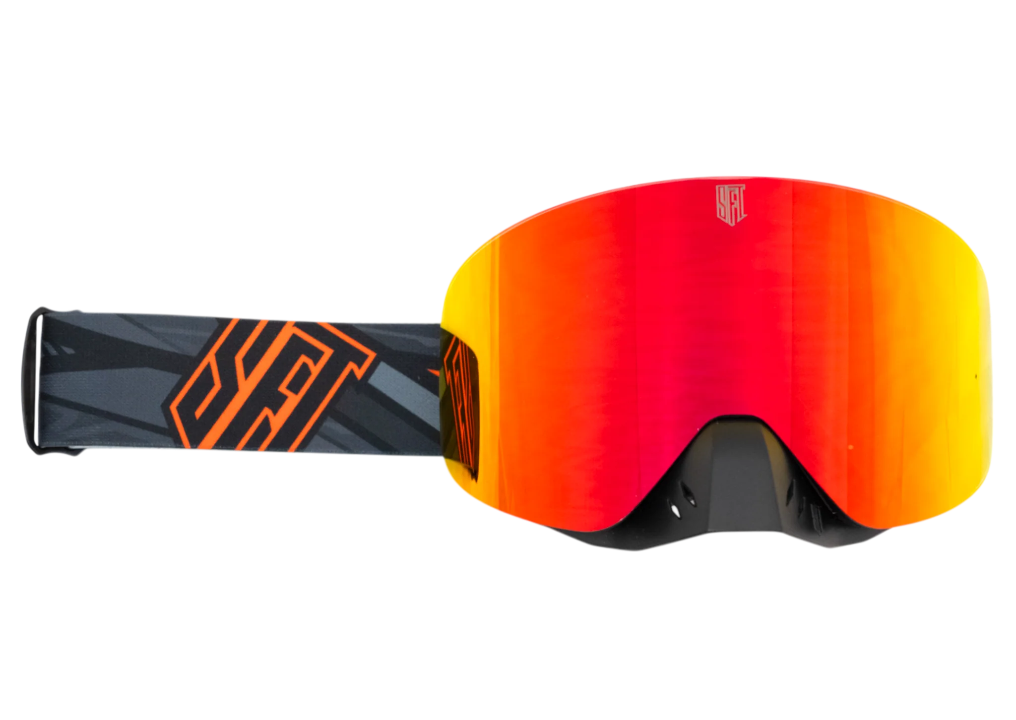 Fast Rave Orange Magnetic Goggles