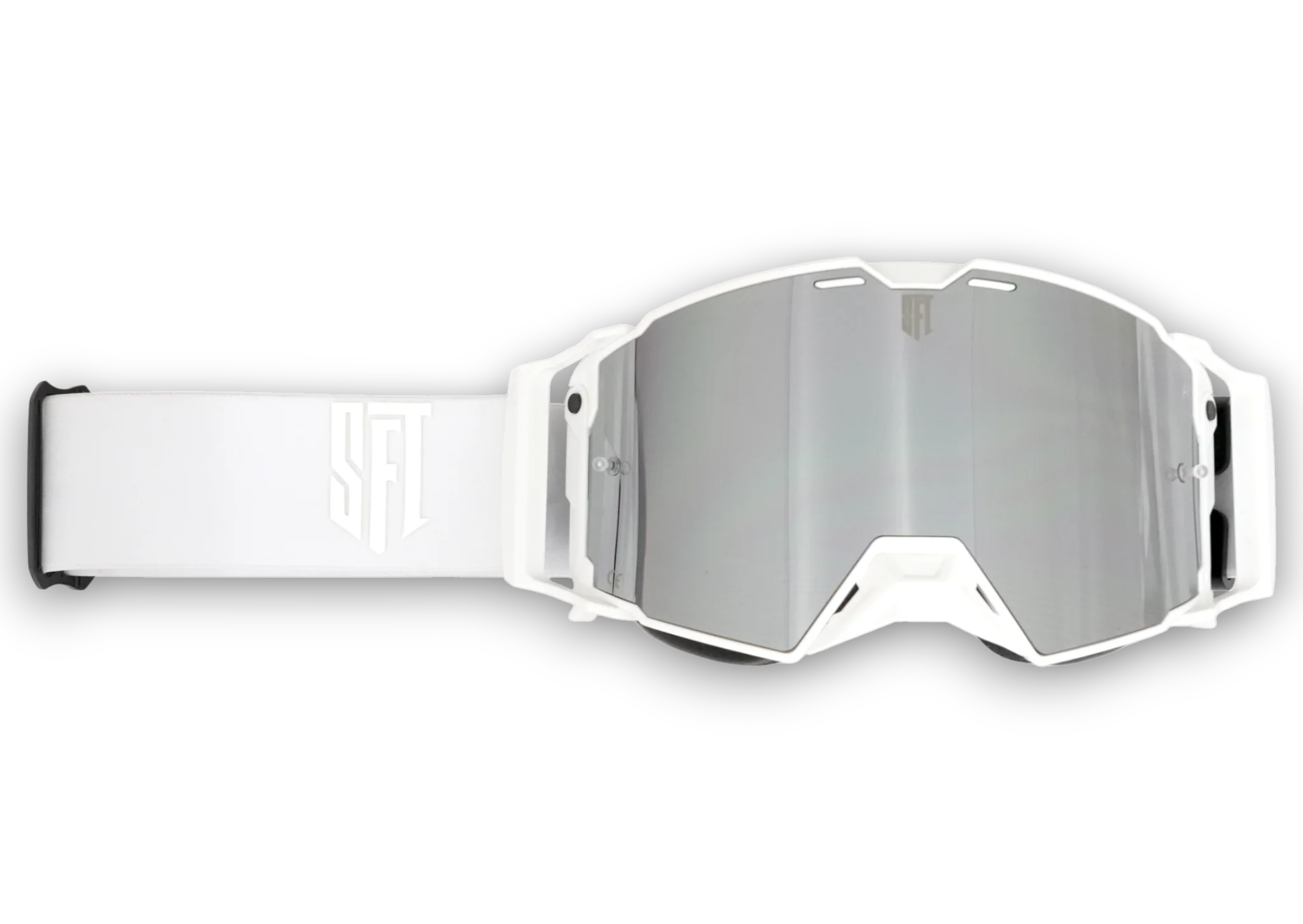 FlatOut All White Goggles