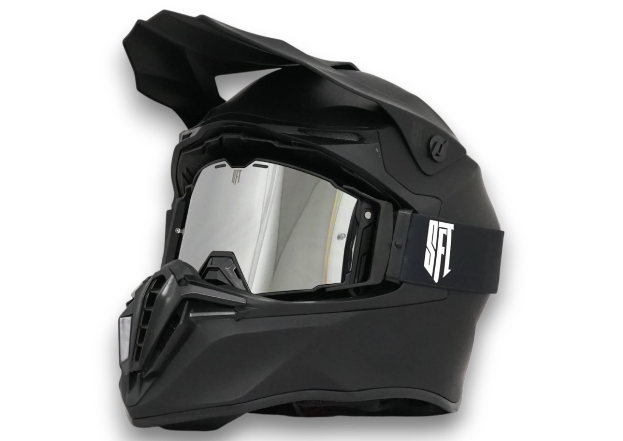 FlatOut Black White Goggles - Image 2
