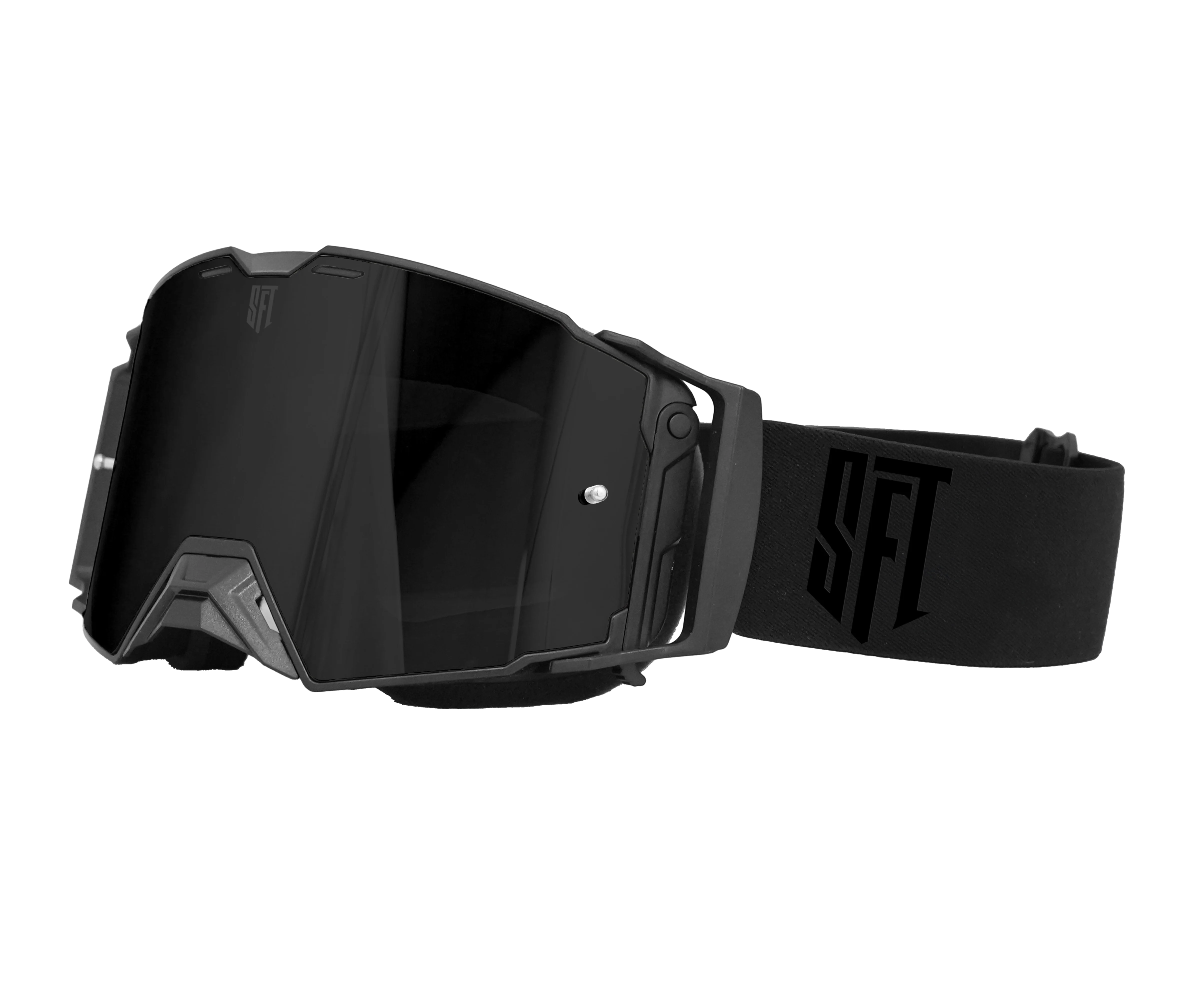 FlatOut Full Black Goggle