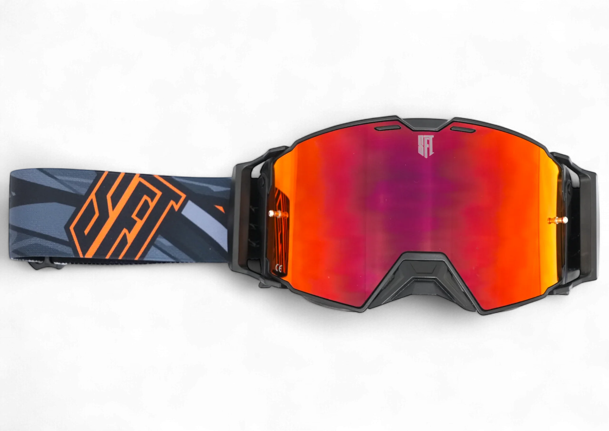 FlatOut Rave Orange Goggles