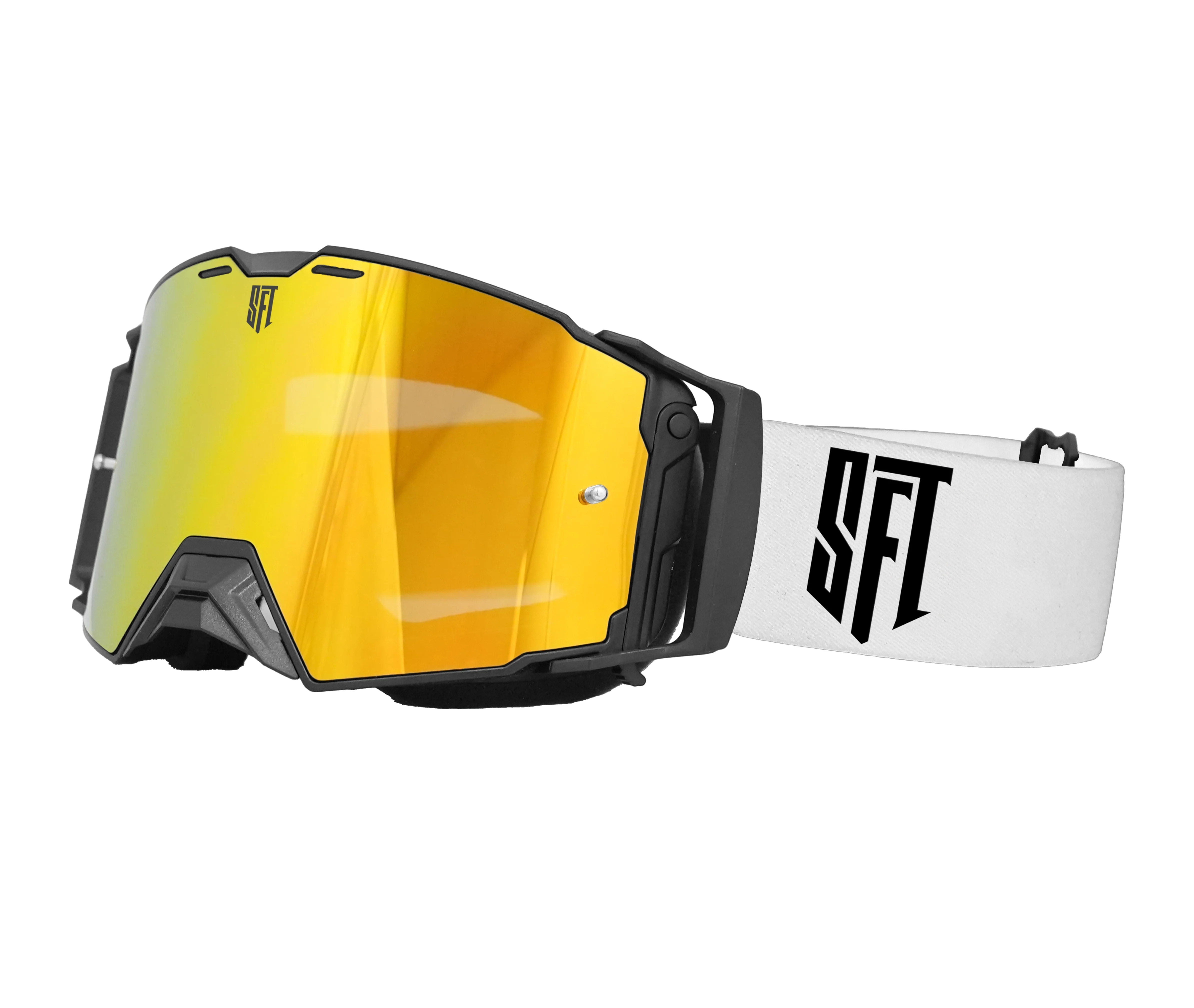 FlatOut White SFT Goggles