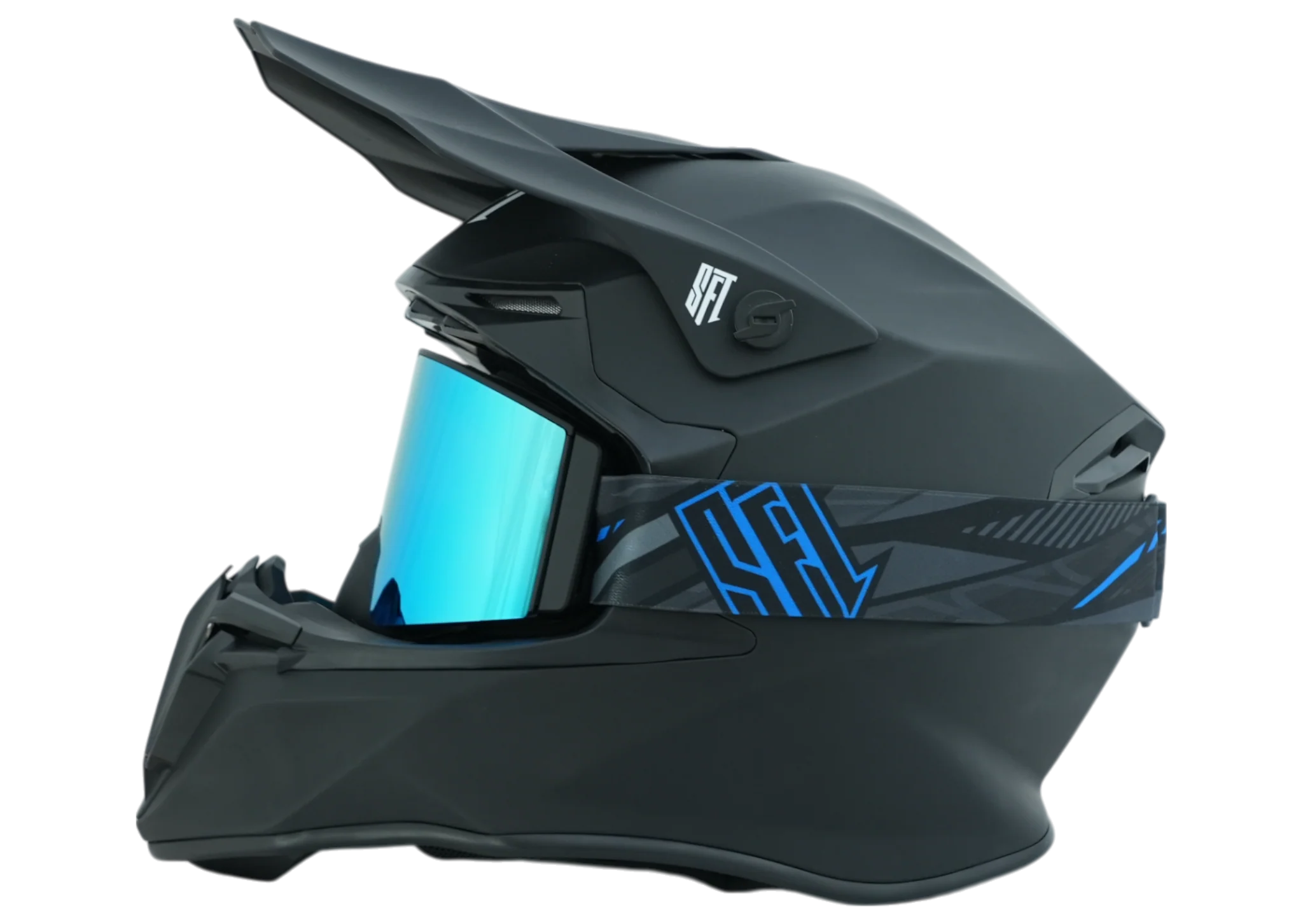 Heat Rave Blue Magnetic Goggles - Image 2