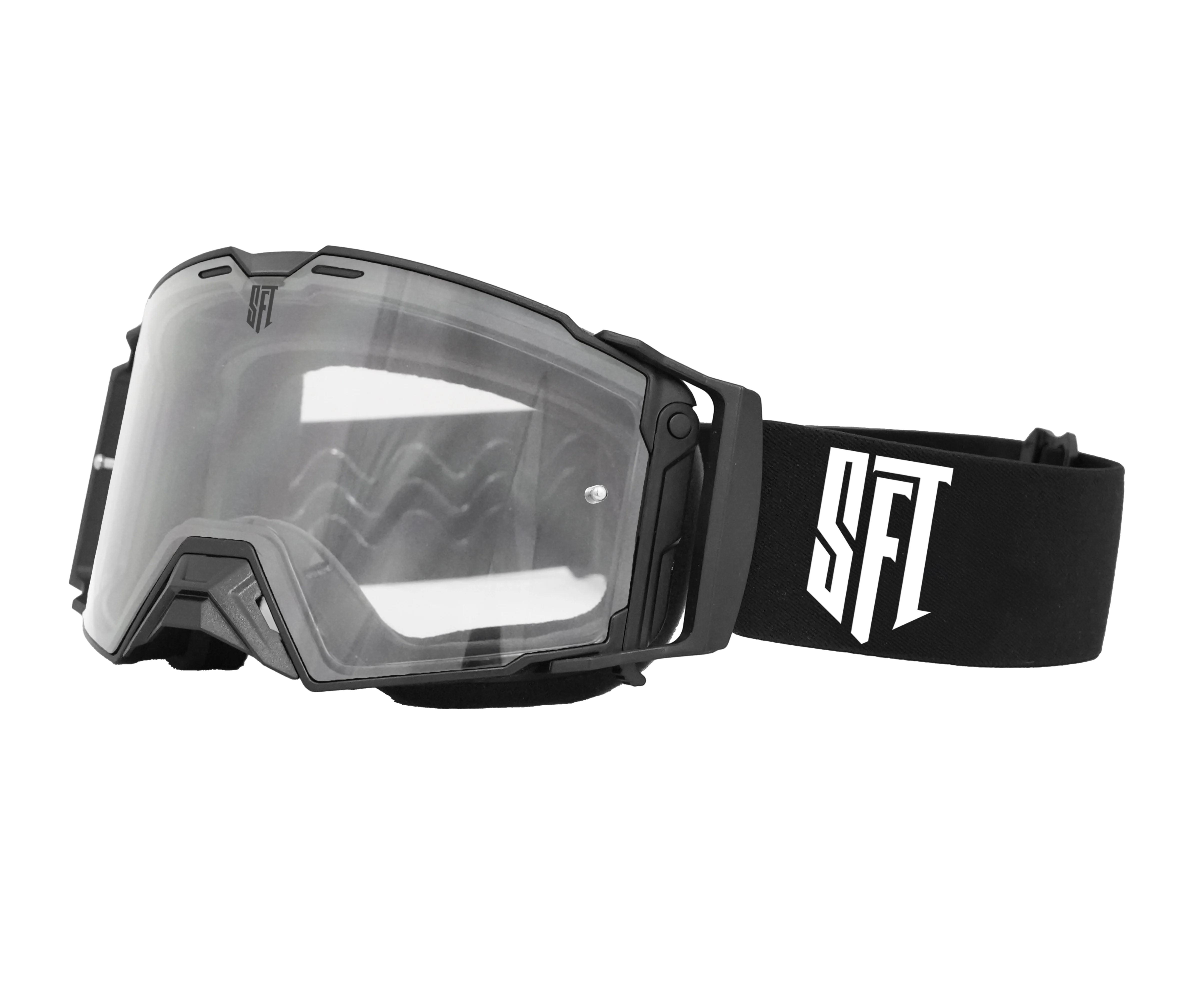 FlatOut Black White Goggles - Image 15