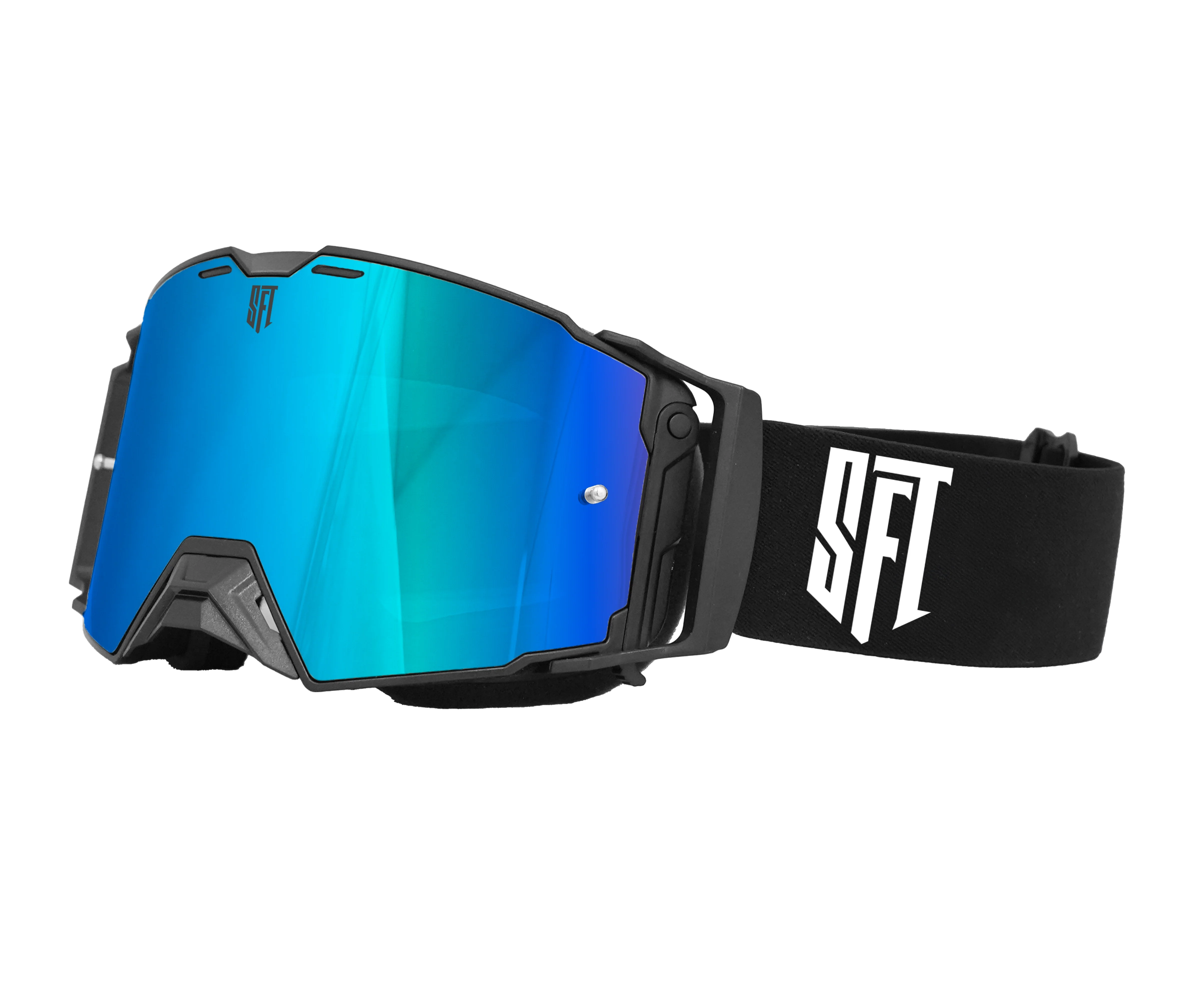 FlatOut Black White Goggles - Image 16