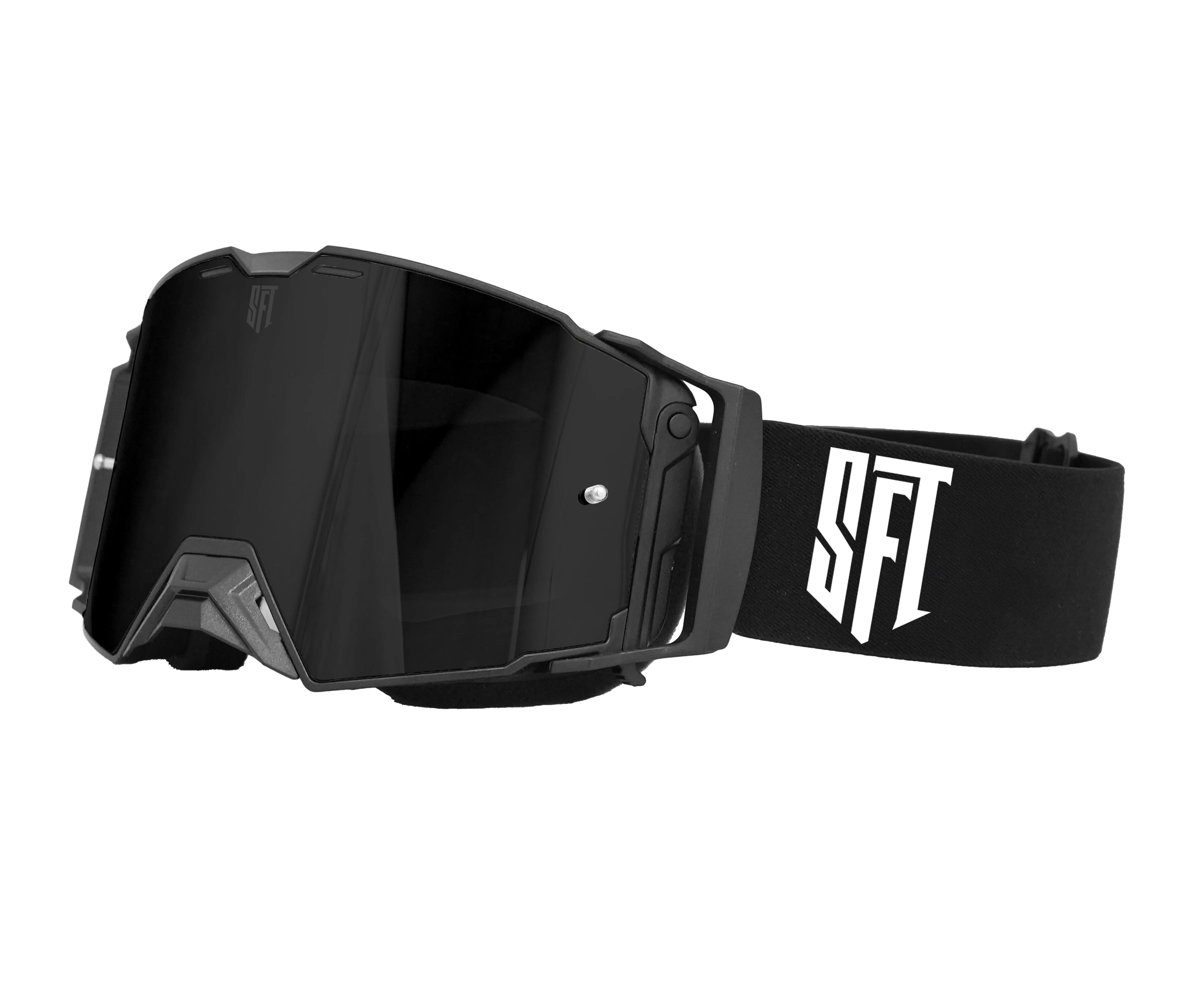 FlatOut Black White Goggles - Image 12