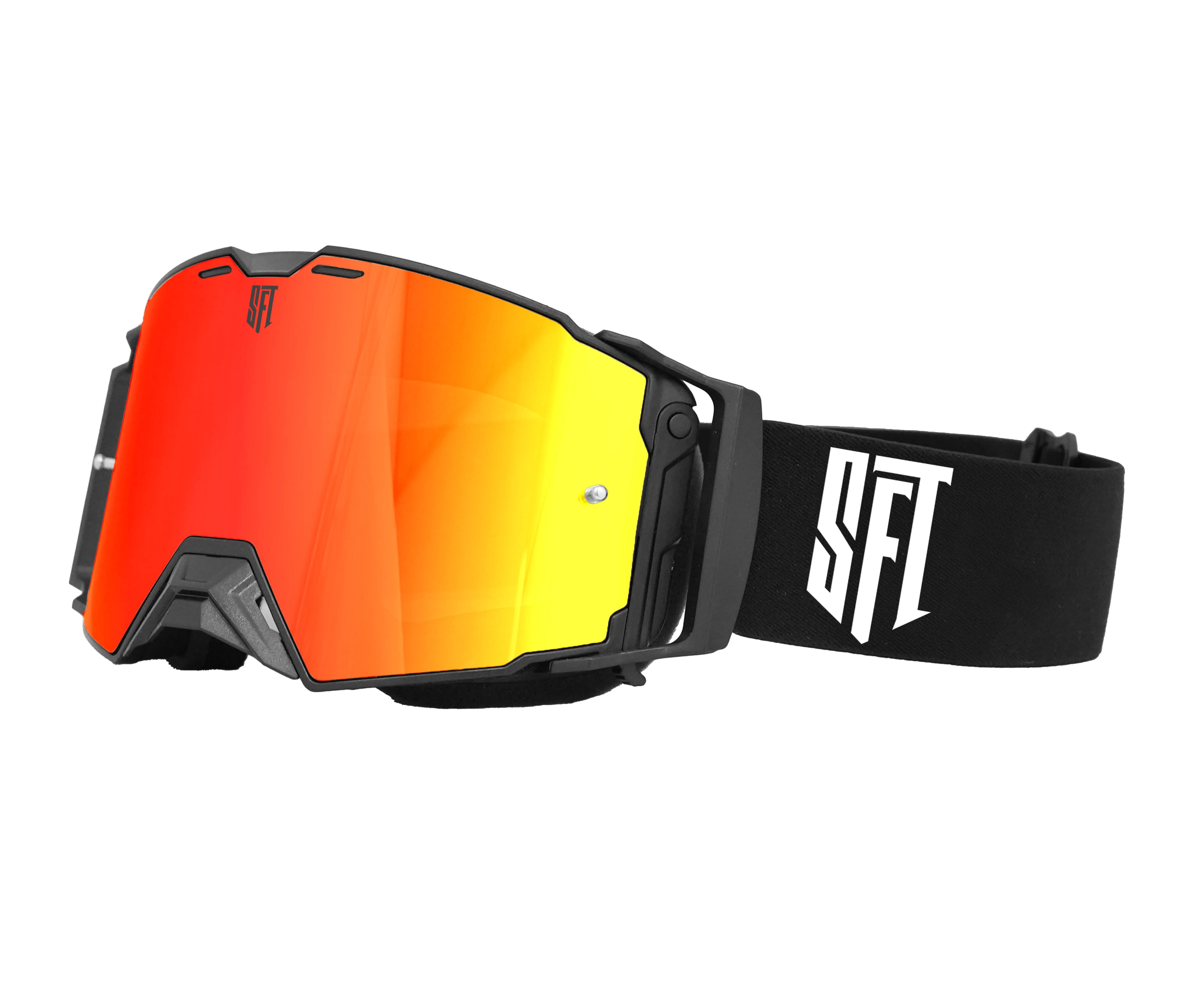 FlatOut Black White Goggles - Image 11
