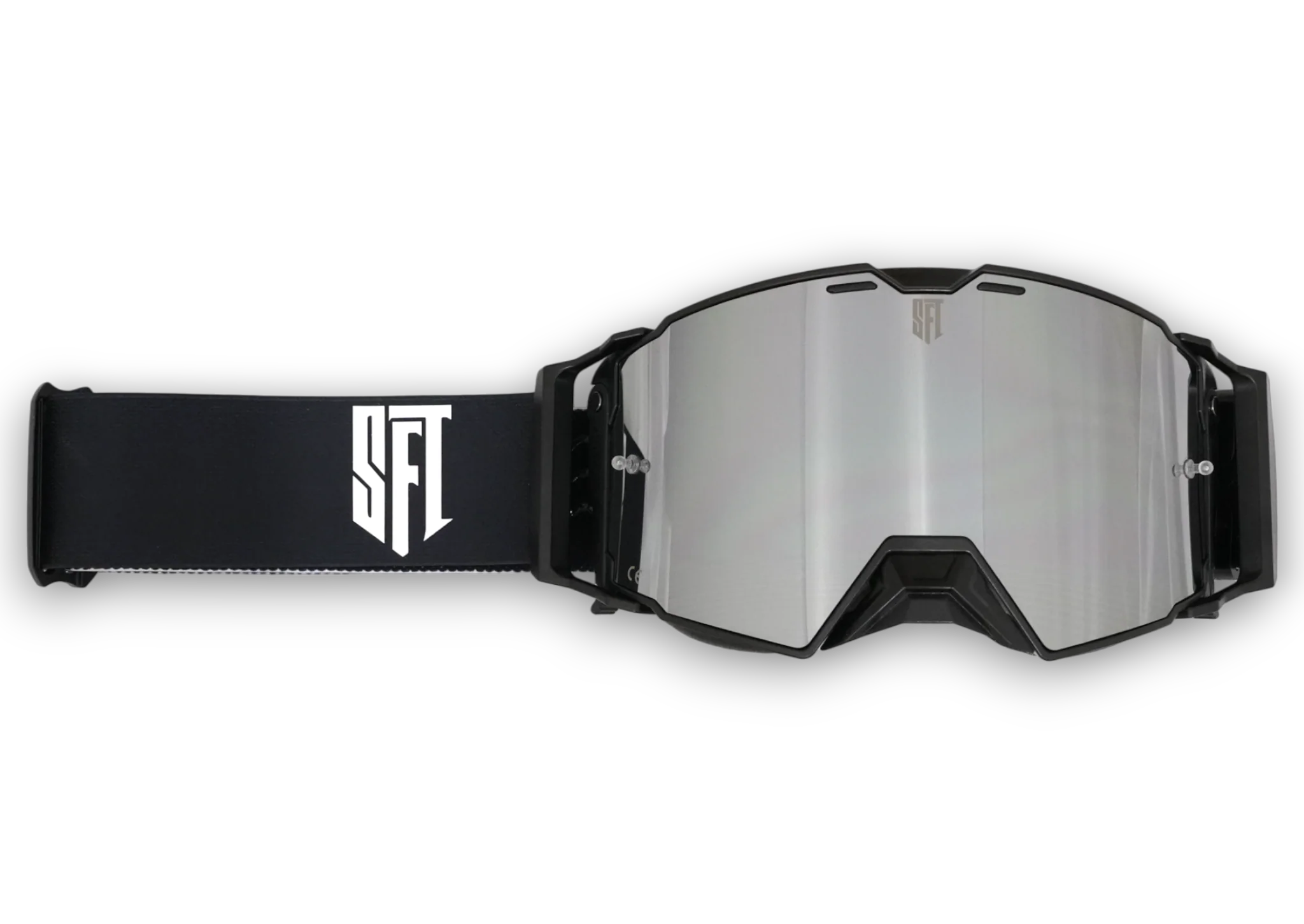 FlatOut Black White Goggles - Image 4