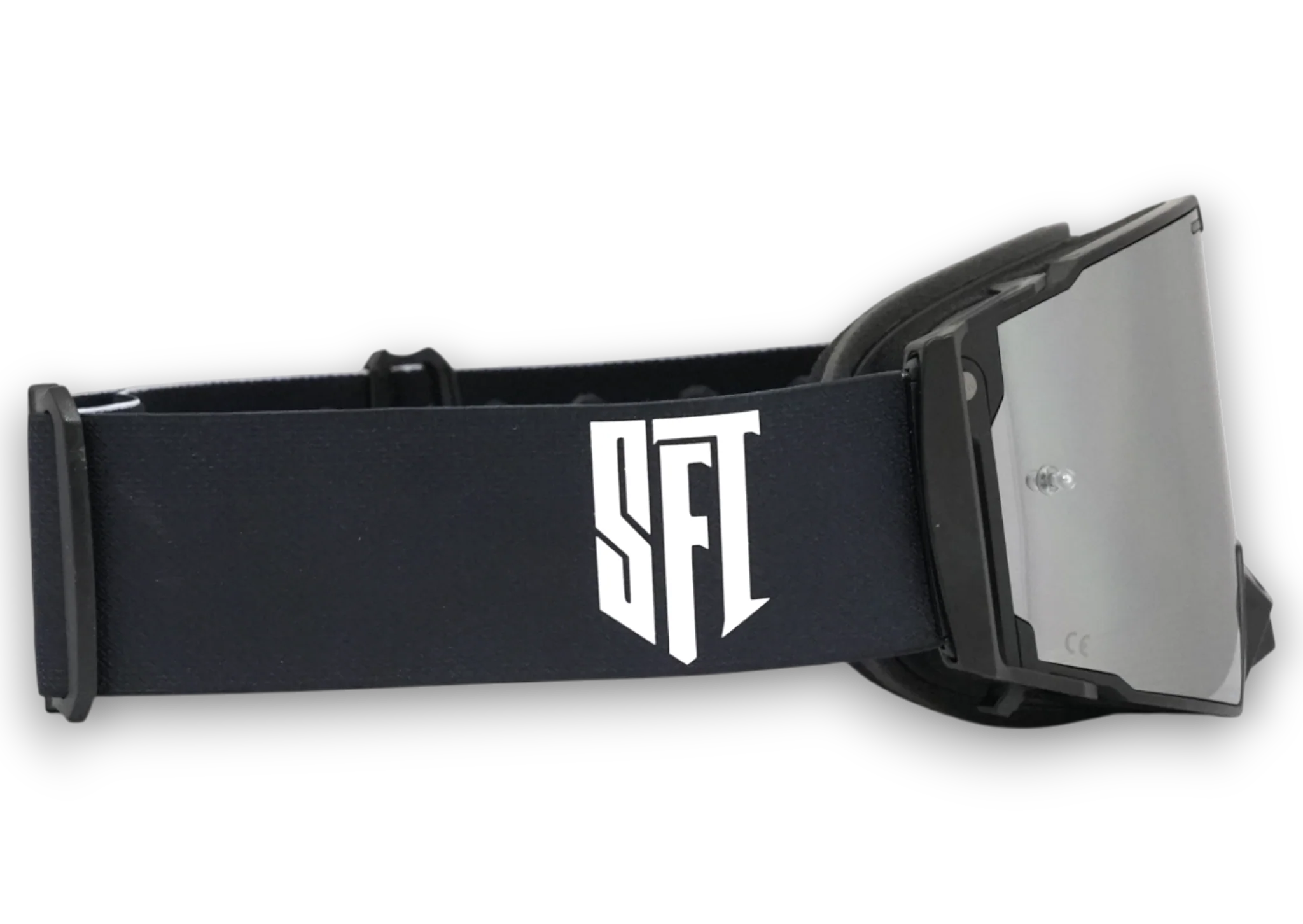 FlatOut Black White Goggles - Image 5