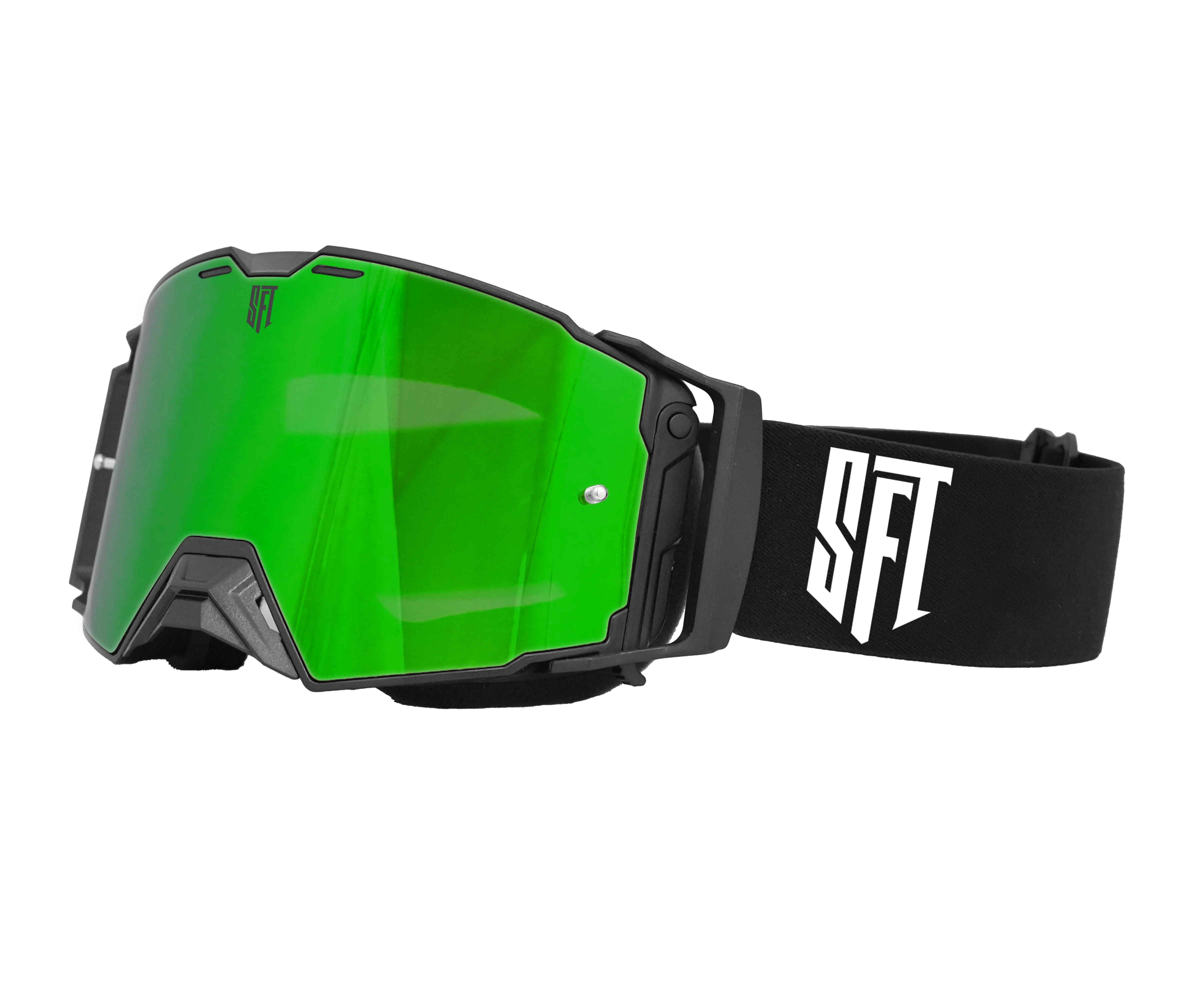 FlatOut Black White Goggles - Image 14