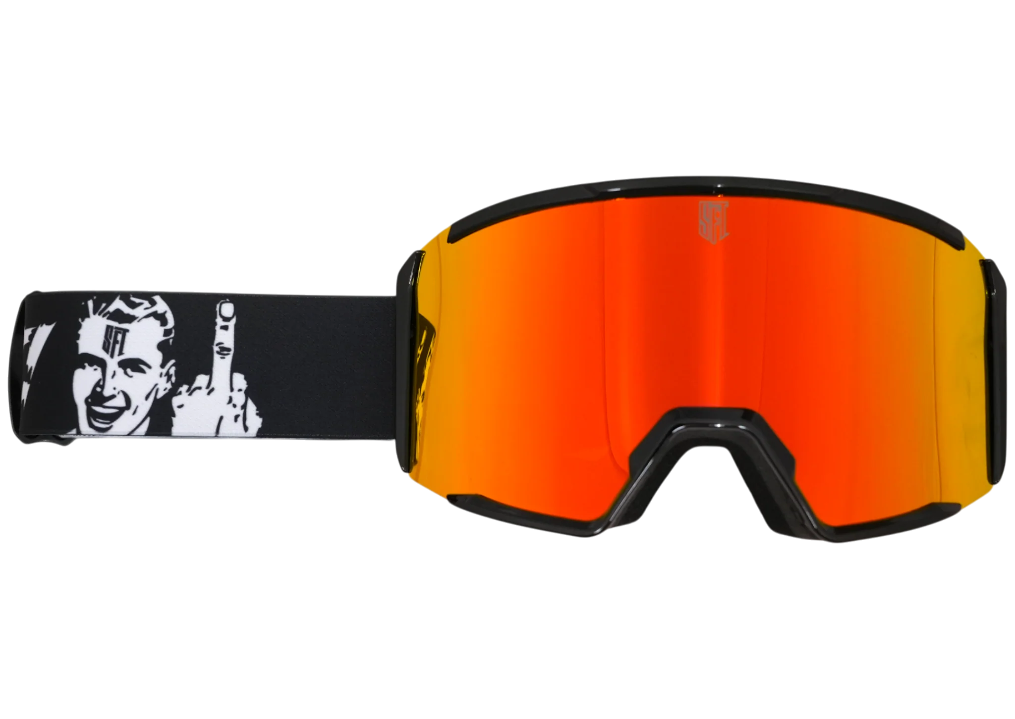 Pure Fuck It Black Goggles