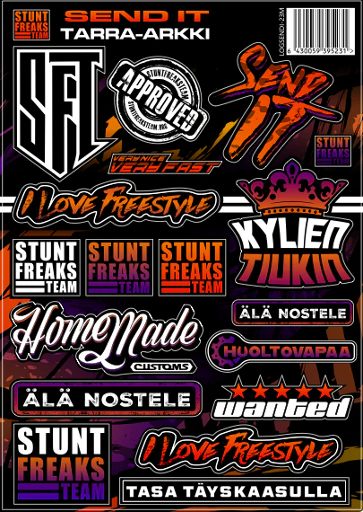 Send It Logo Sheet