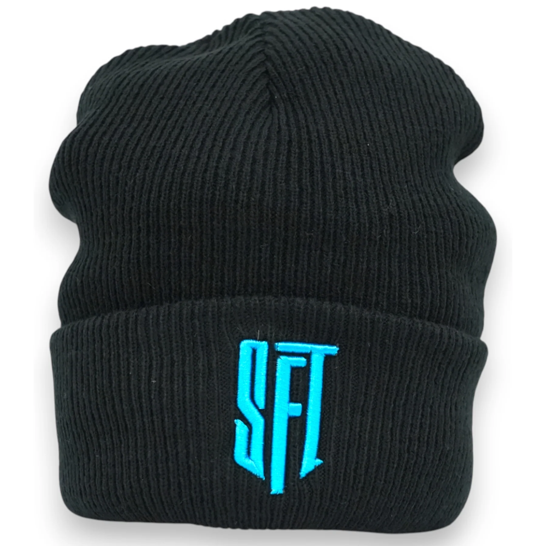 SFT Black and Blue Beanie