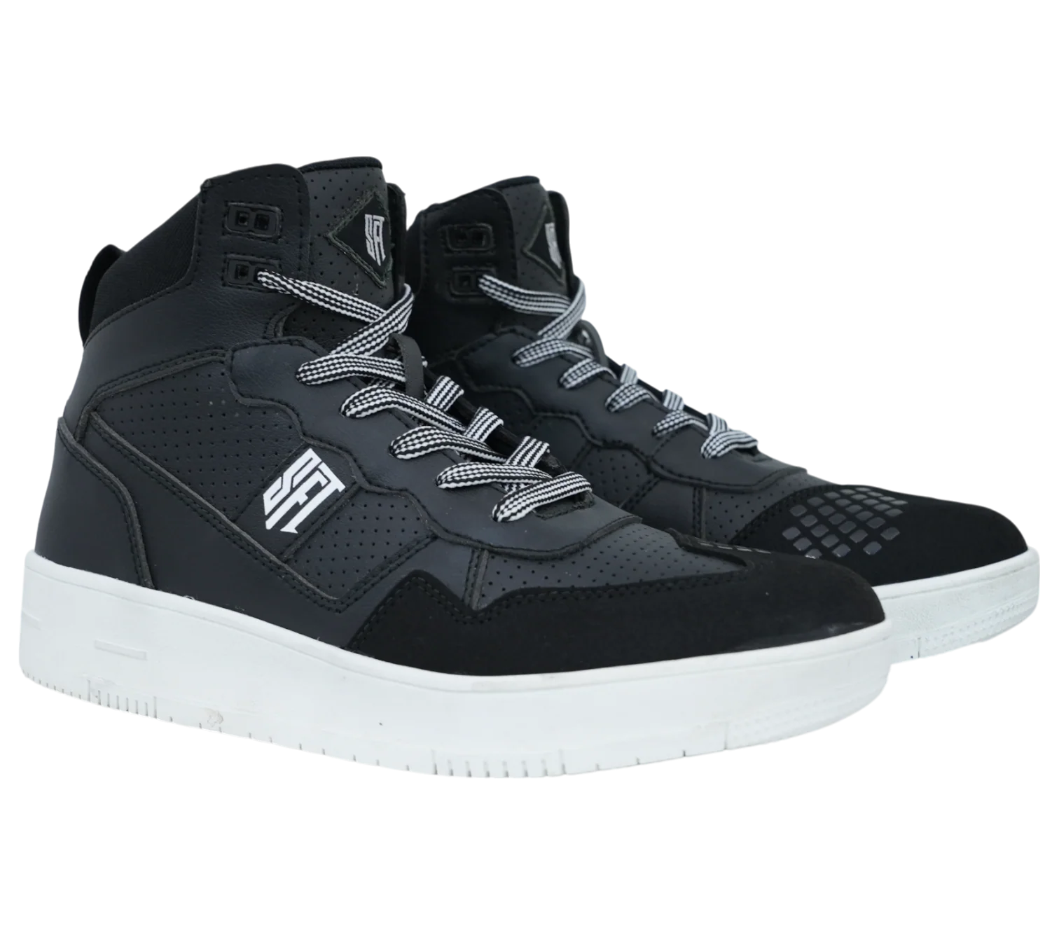 SFT FlatOut Black Shoes