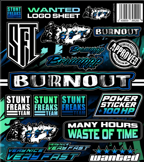 Wanted Logo Sheet